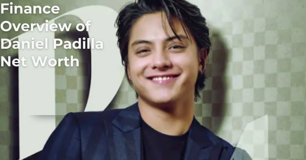 Visual representation of Daniel Padilla, showcasing his financial success and net worth in the entertainment field.